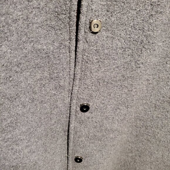 Marcella NYC Oversized Elizabeth Coat Large Grey - Picture 5 of 9